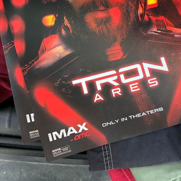 2025 Tron Ares Jared Leto Nine Inch Nails AMC Movie Poster - Picture 8 of 8